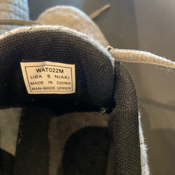 Prophet At leisure shoes in a quilted grey fabric Size 8 2A - Picture 4 of 5